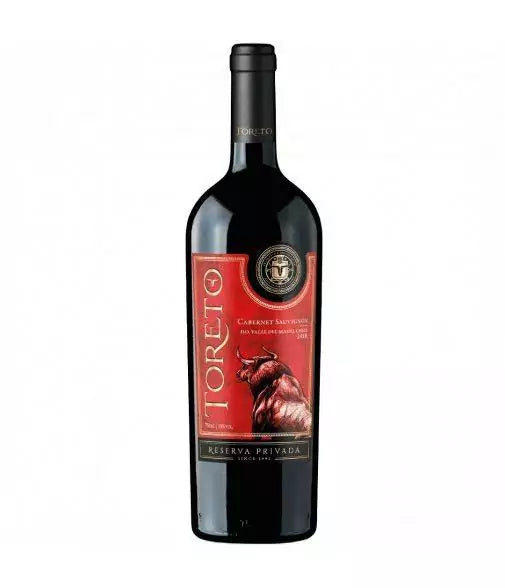 Vino Tinto Reserva Privada Toreto Cabernet Sauvignon Valle Del Maipo Chile 2018, 750cc
