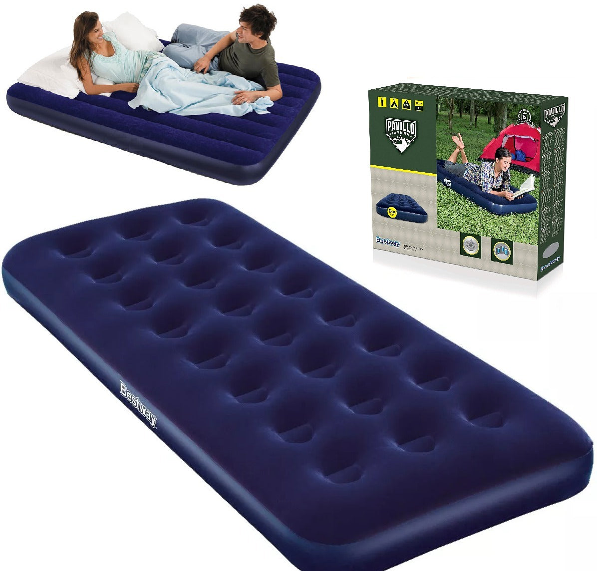 Colchoneta Inflable Bestway 1.85X76X22Cm