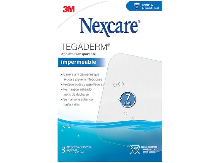 Pack de apósitos transparentes y parche de gel frío