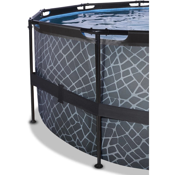 Piscina Exit Toys En 16582-1 Gris 360X76Cm