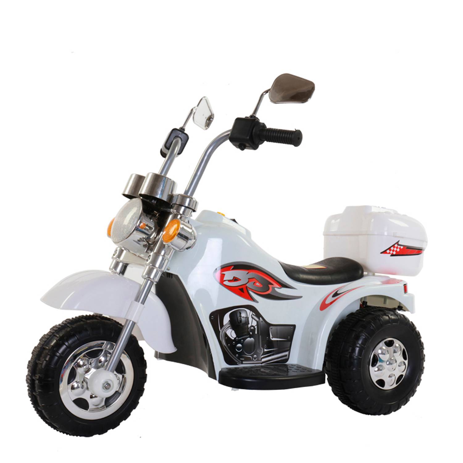 Moto Choper  Blanco Bebesit Bm800 Blanco
