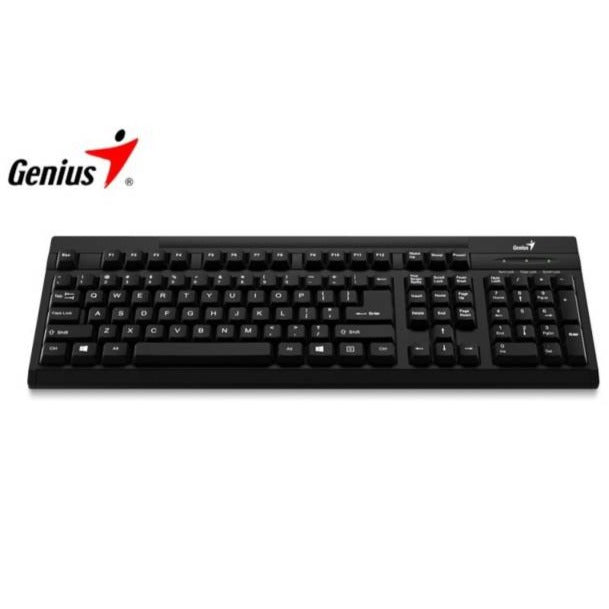 Pack de 5 teclados genius kb-125 y 5 mouse pad tecmaster
