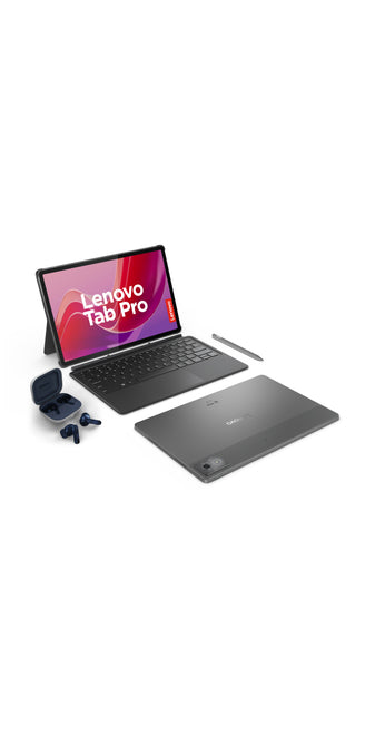 Tablet Lenovo Idea Tab Pro TB373FU + Teclado + Pen Plus + Moto Buds 8GB 256GB Luna Grey