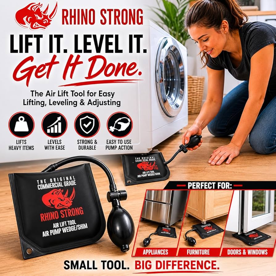 Bomba De Aire Rhino Strong Airlift Tul Negro