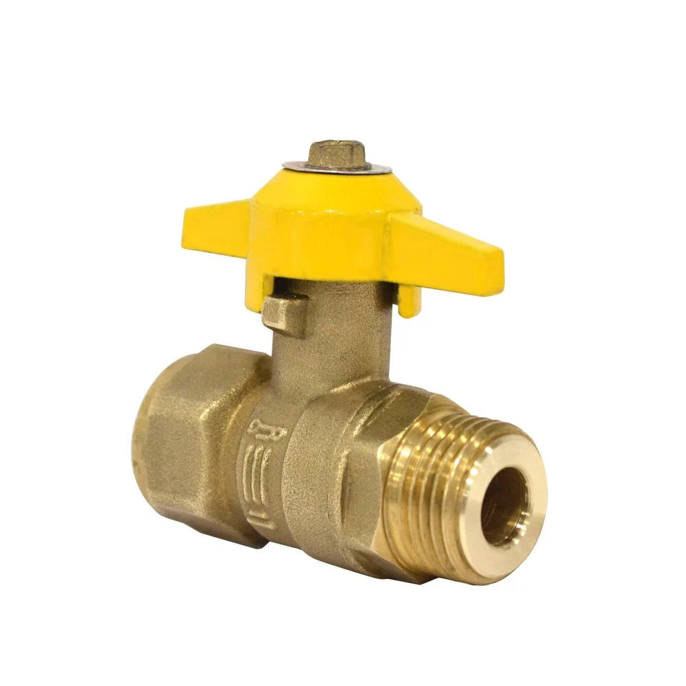 Pack de 7 llaves de bola gas hi he 1/2" italbrass 50172e0-00