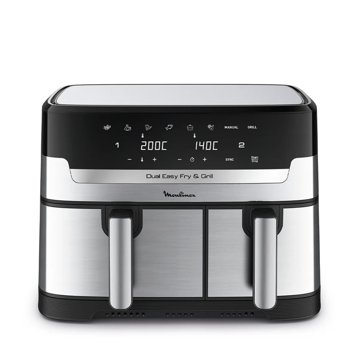 Freidora de Aire Moulinex Easy Fry Dual Pro 8.3L 1700W