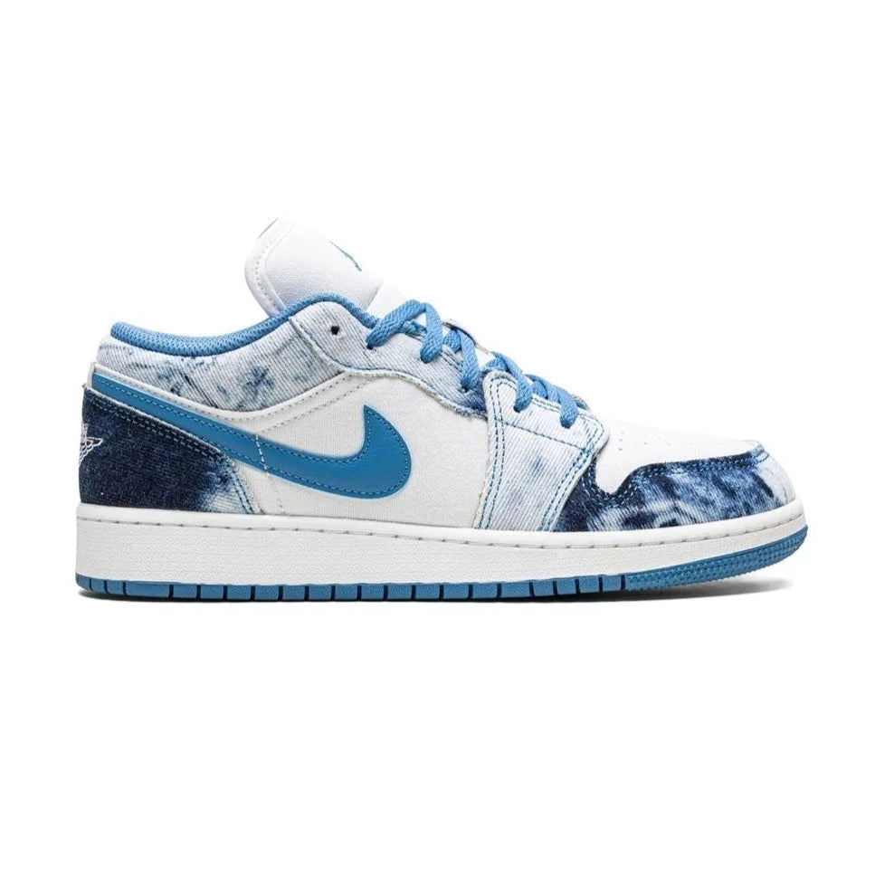 Zapatilla nike air jordan 1 low gs white dutch blue talla 38 unisex