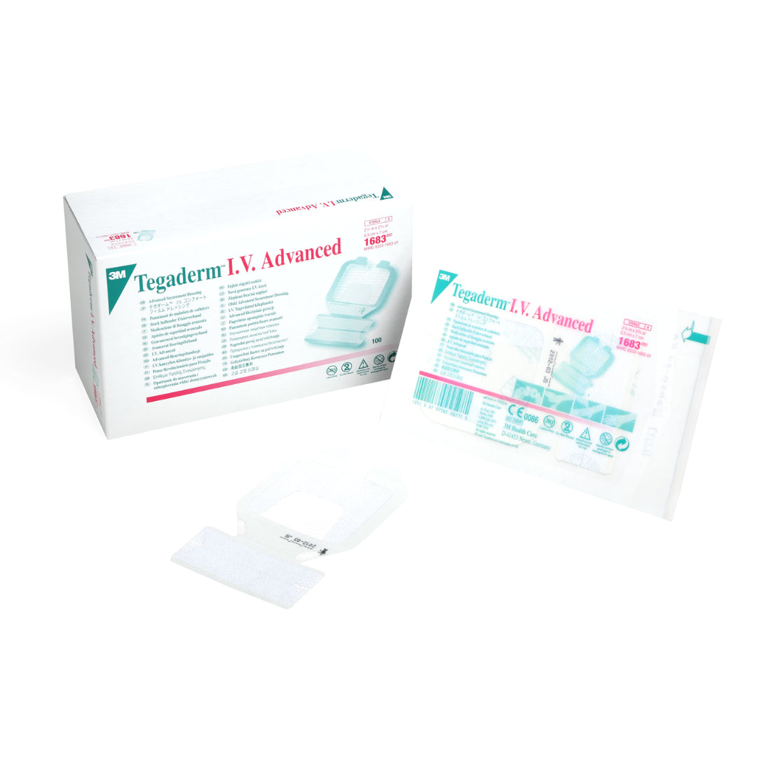 Apósito Tegaderm IV Advanced 100u Catéter Periférico 3M 1683
