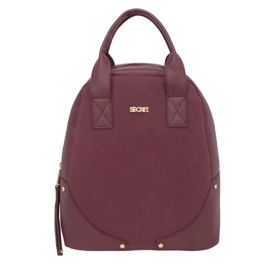 Mochila secret malaga burgundy