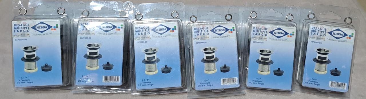 Pack Desague Multiple Nibsa Largo 1. 1/4 X90 Largo