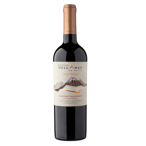 Vino bodega volcanes de chile cabernet sauvignon 2018, 750cc