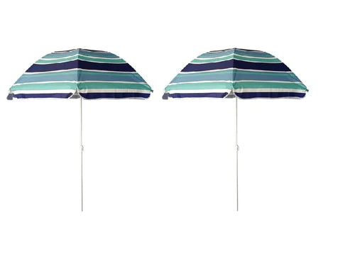 Pack de 2 quitasoles rayas azules