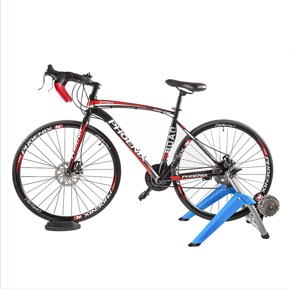 Rodillo De Bicicleta Ultimate Fitness Fluid Tour Azul