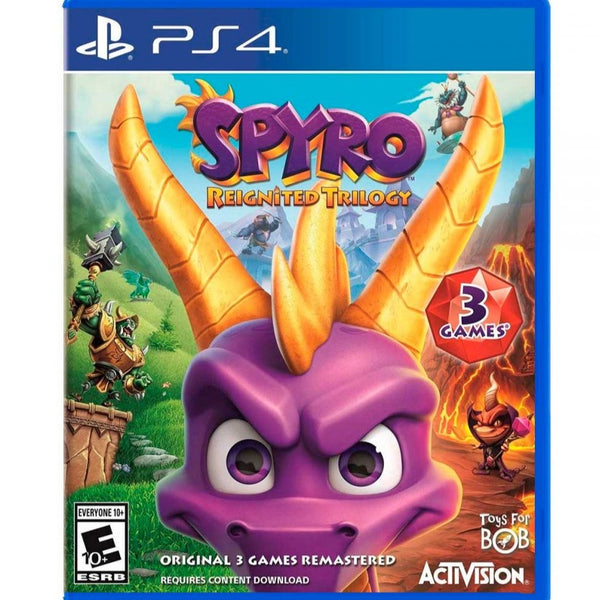 Juego consola ps4 spyro reignited trilogy