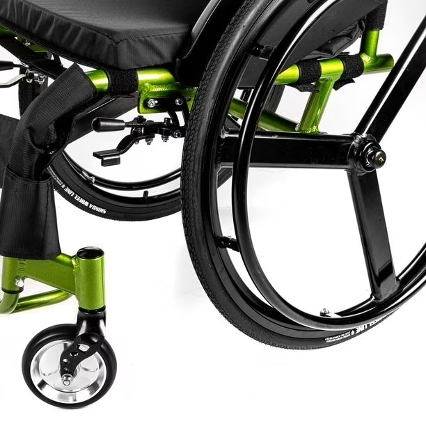 Silla De Ruedas First Care Deportiva Pro Verde / Negro