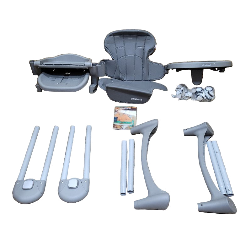 Silla De Comer Bebesit Easyeat Gris