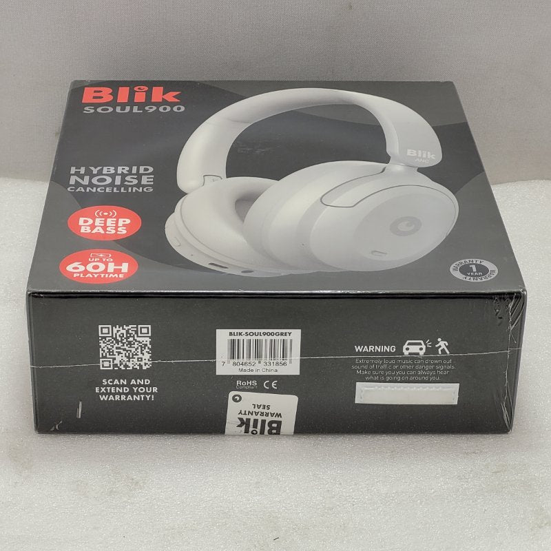 Audífonos Blik Soul900 Grey Gris