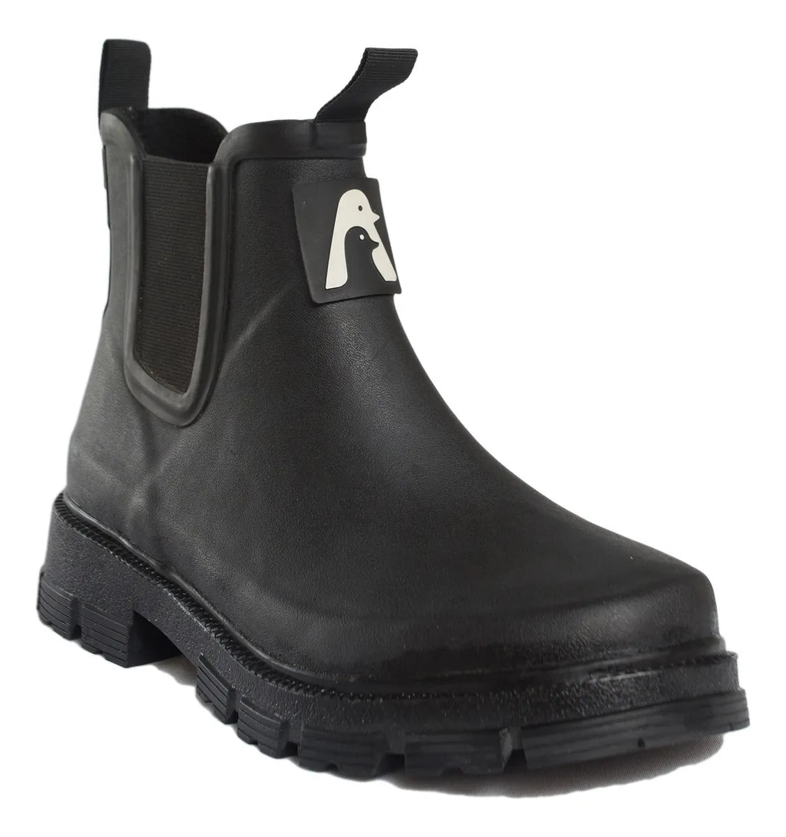 Botas De Agua Mujer Sustentable Caranca Chelsea Evolution Negro 38