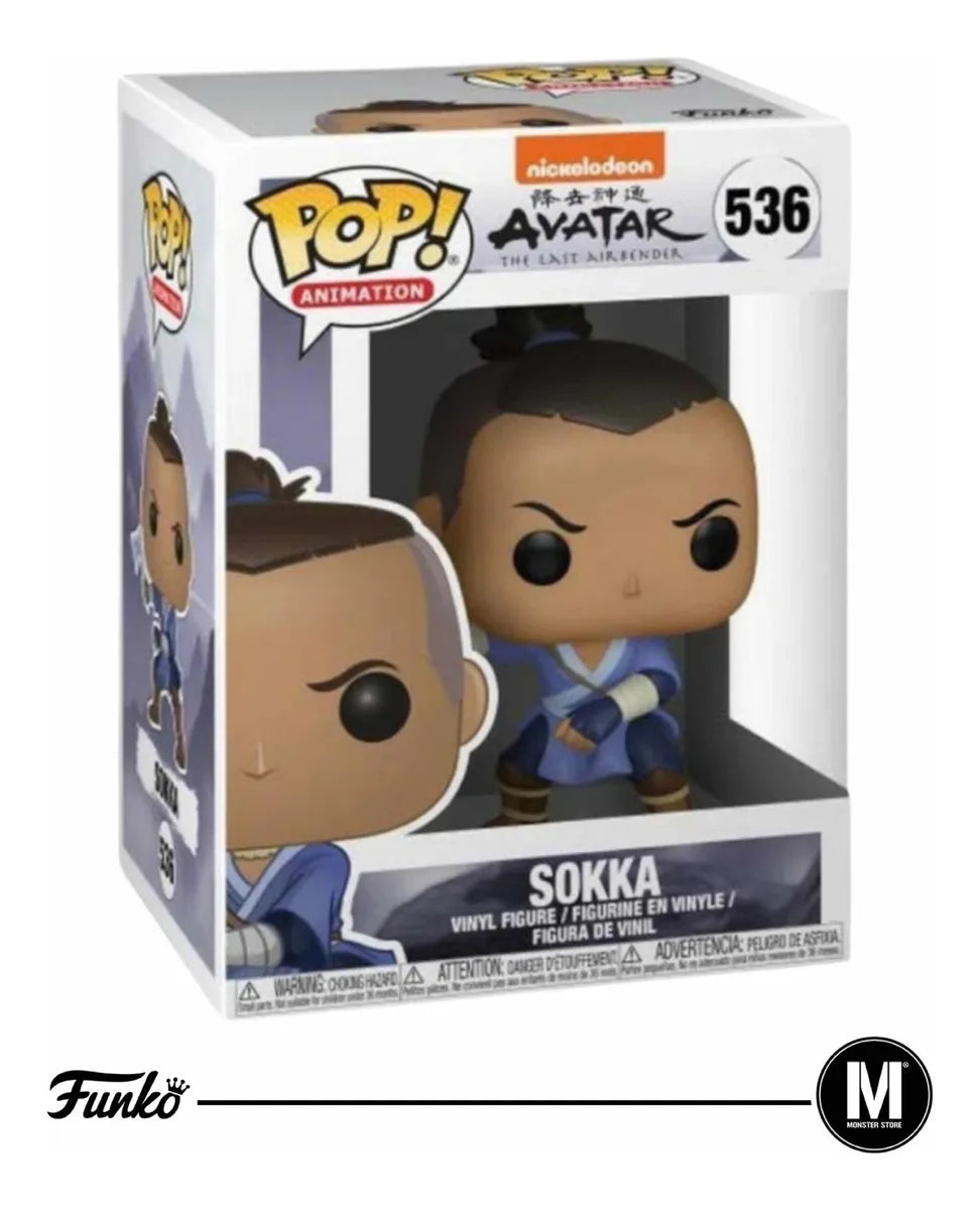 Figura Funko Pop Sokka  Avatar 536