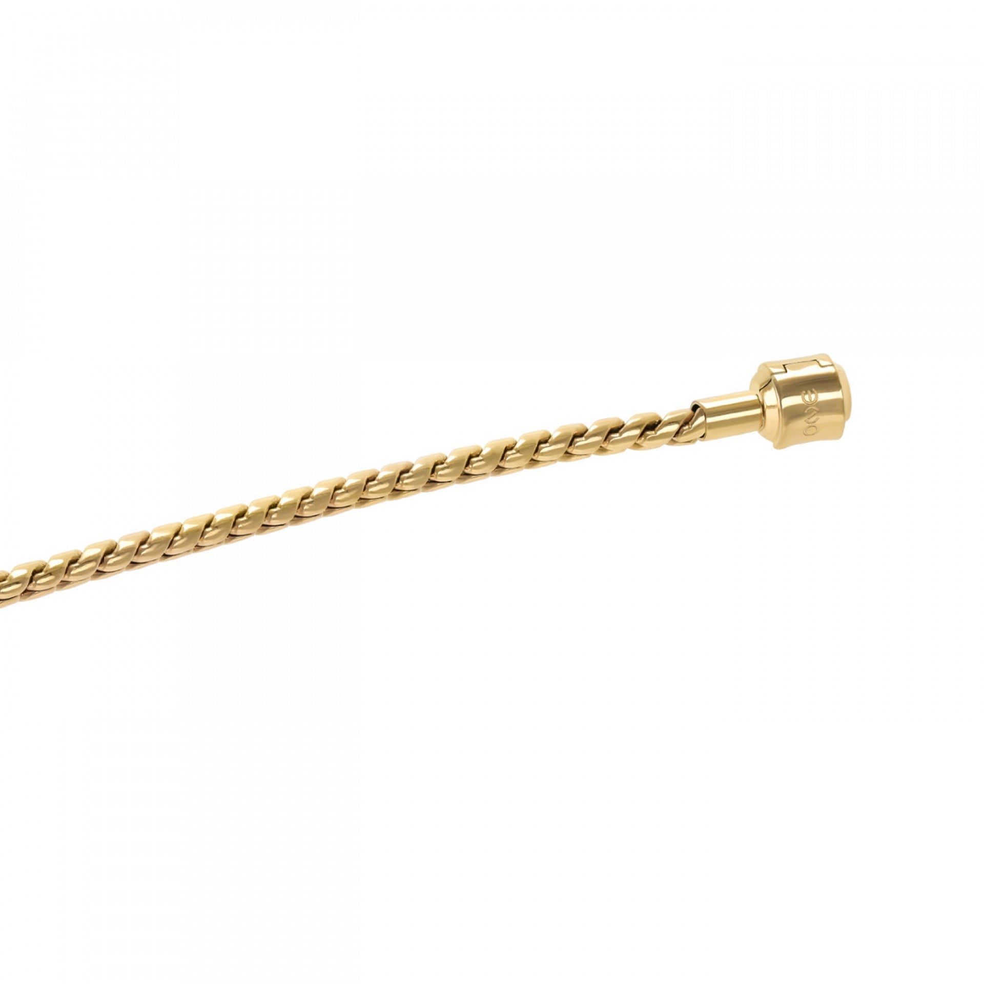 Pulsera One Energy Master Twisted Gold