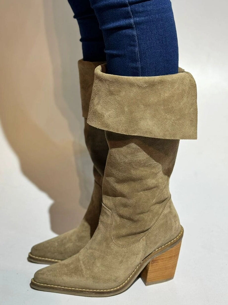 Botas Largas Exótica 2735 Grace Reno Arena Talla 38 Femenino