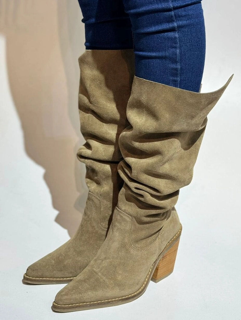 Botas Largas Exótica 2735 Grace Reno Arena Talla 38 Femenino