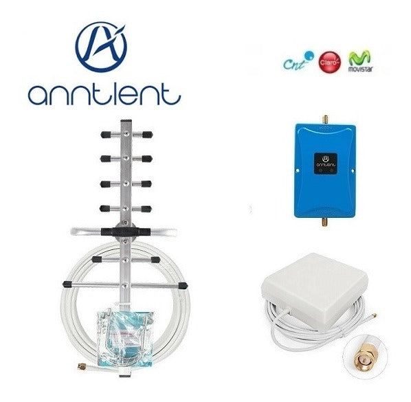 Kit Amplificador Celulares Anntlent An-ca70 Plus 416 M2