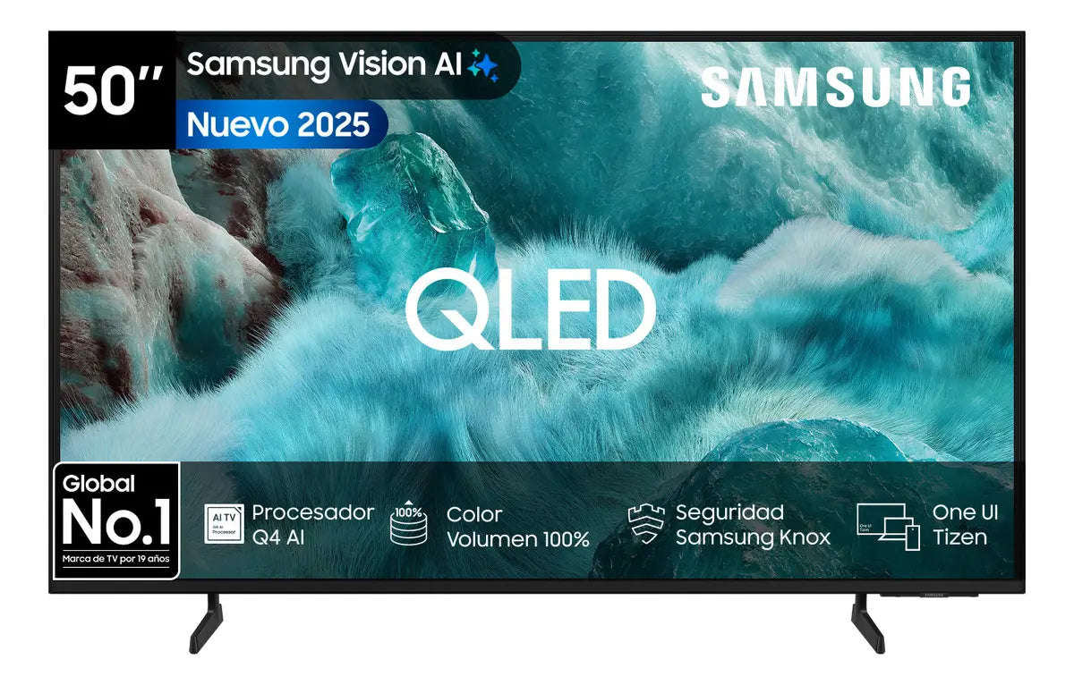 Smart TV QLED 4K Samsung QN50Q7FAAGXZS 50 Pulgadas