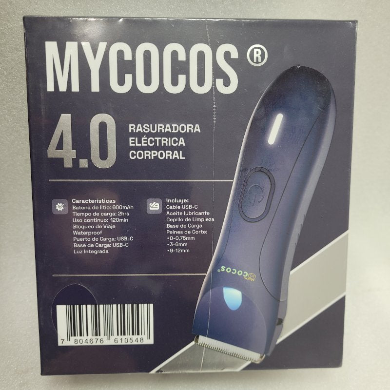 Rasuradora Electrica Corporal Mycocos 4.0 Azul 5 Masculino