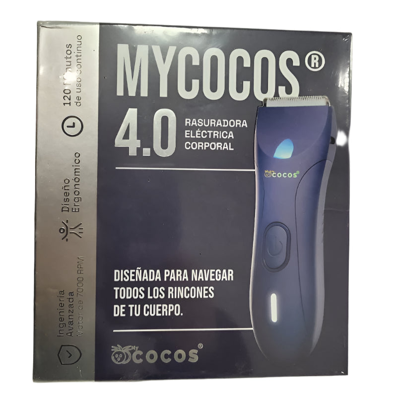 Rasuradora Electrica Corporal Mycocos 4.0 Azul 5 Masculino