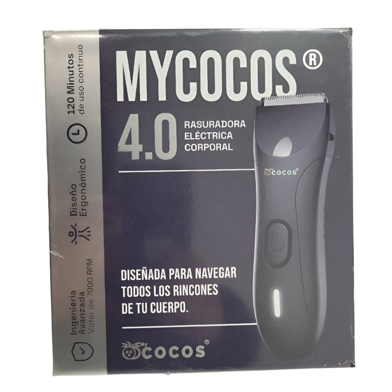 Rasuradora Electrica Corporal Mycocos 4.0 Negro