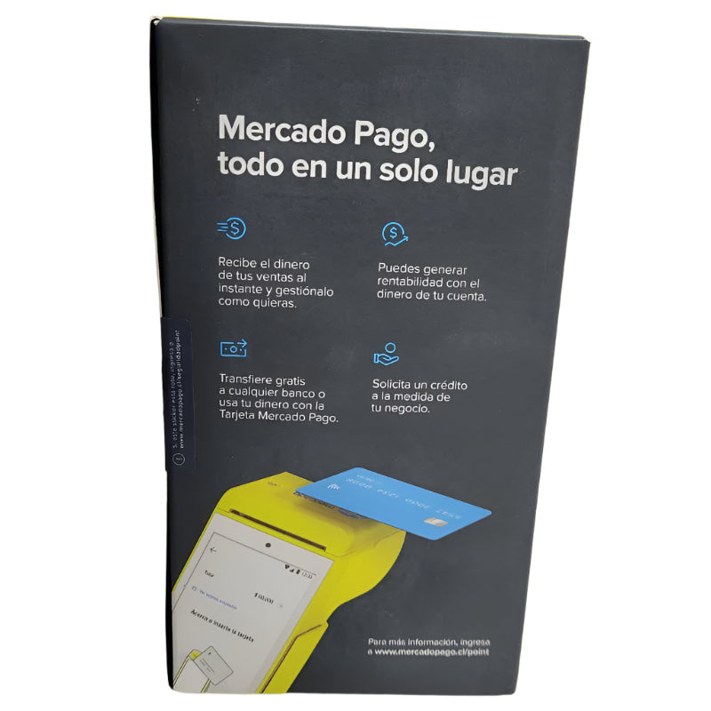 Máquina Pago Point Smart 2 Mercado Pago N950 Amarilla