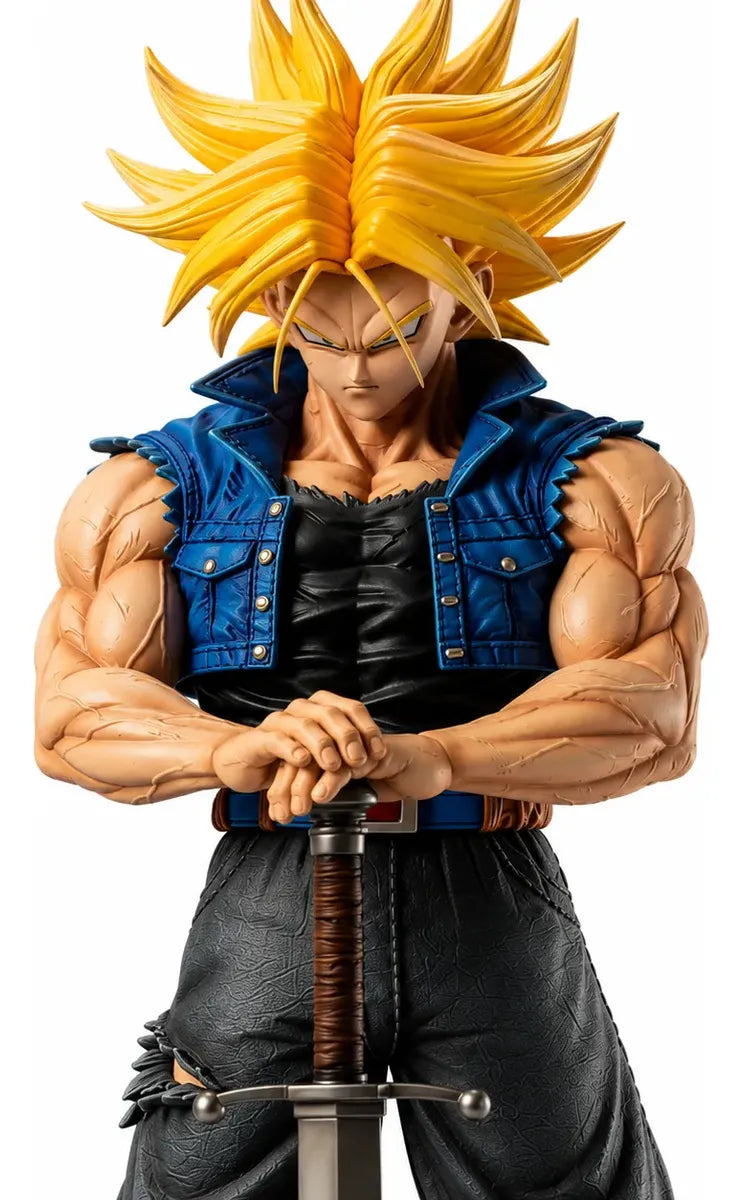 Figura de Colección Dragon Ball Trunks Super Saiyajin 25 cm