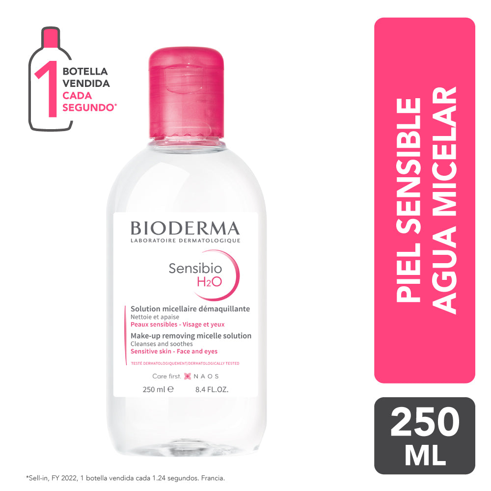 Agua Micelar Biodermo Sensidio H2o 250 Ml