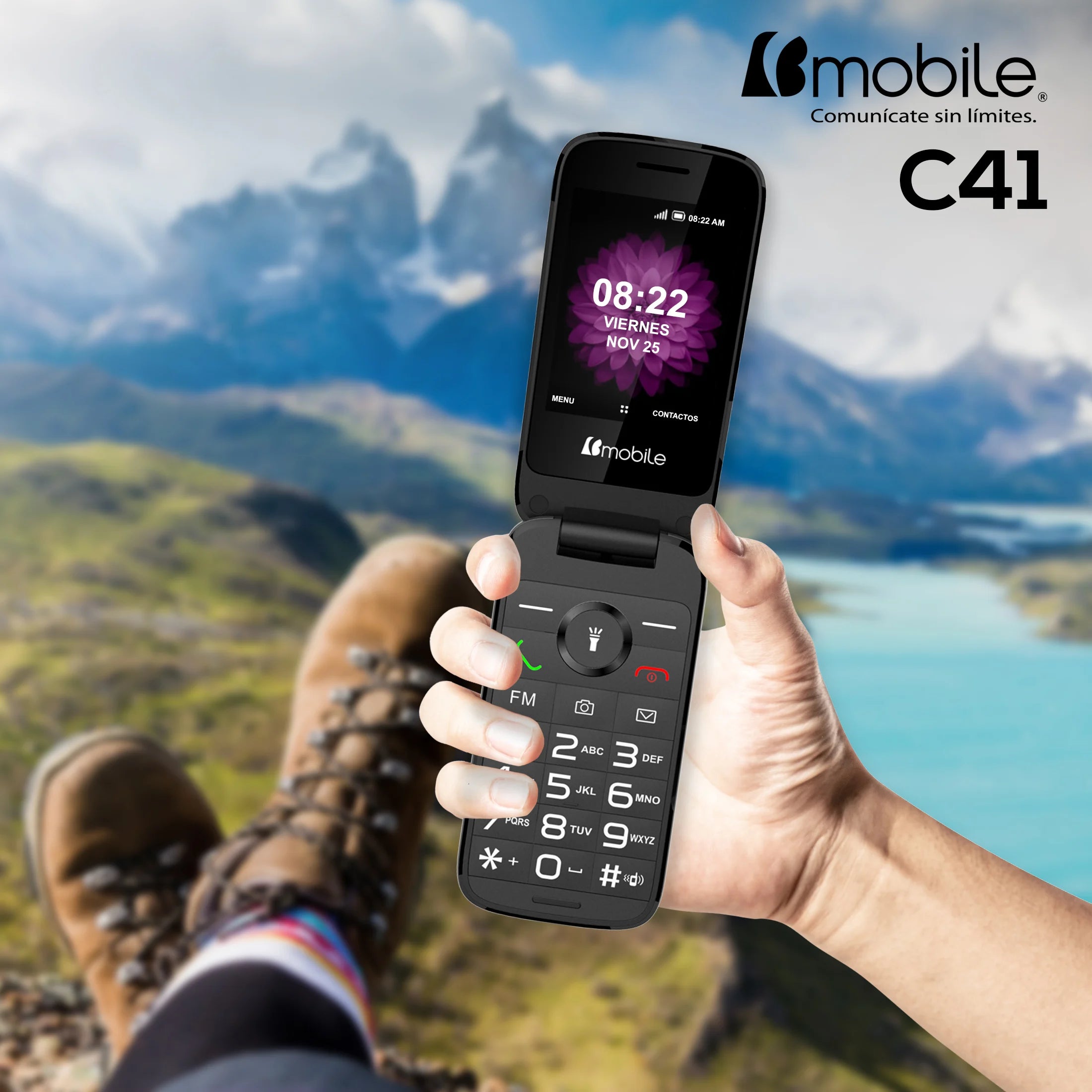 Celular Almeja Bmobile C41 Blanco