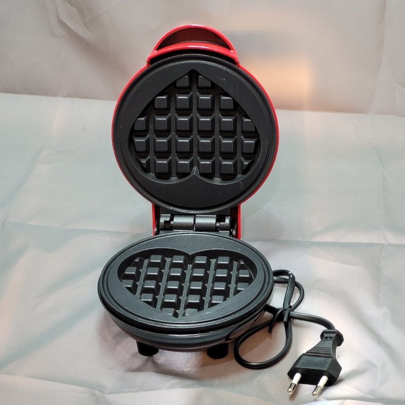 Mini Maquina Para Waffles Tasbel Eat Good Feel Good 350 Watts