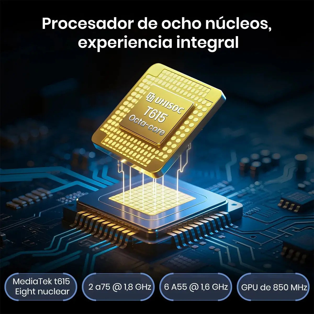 Fossibot F114 12GB RAM 128GB ROM, Negro