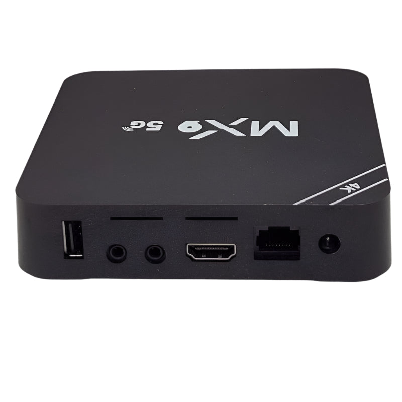 Tv Box Mx9 4k Ultra Hd Negro 8gb +128g