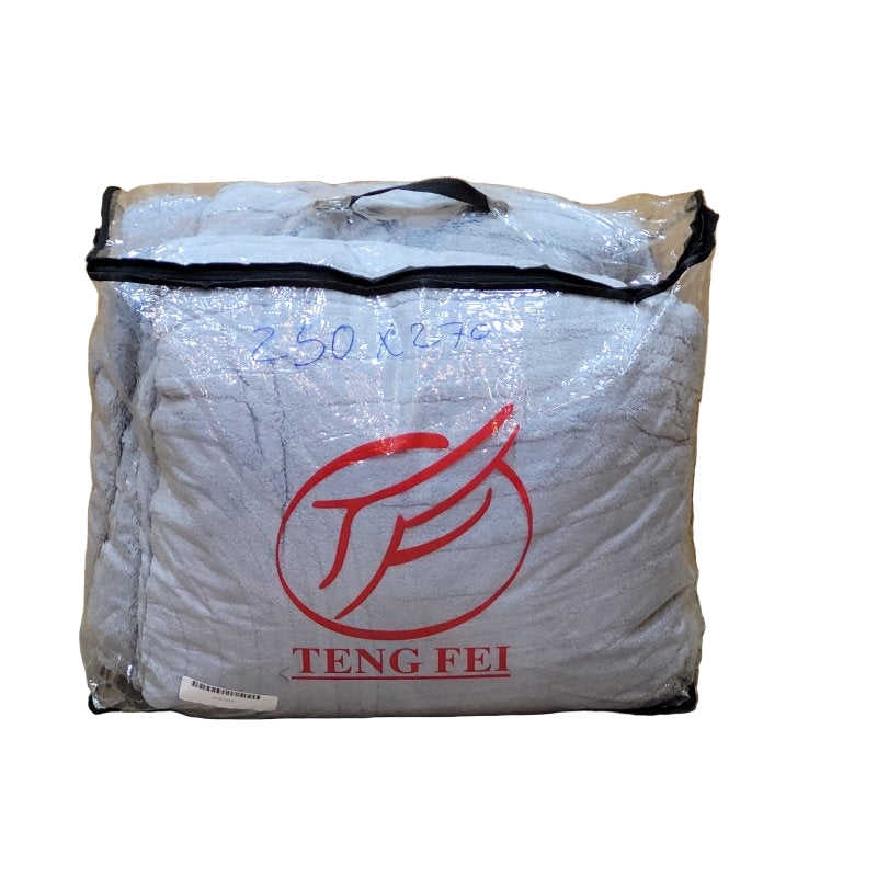 Plumón Peludo Chiporro Teng Fei Plomo 250x270