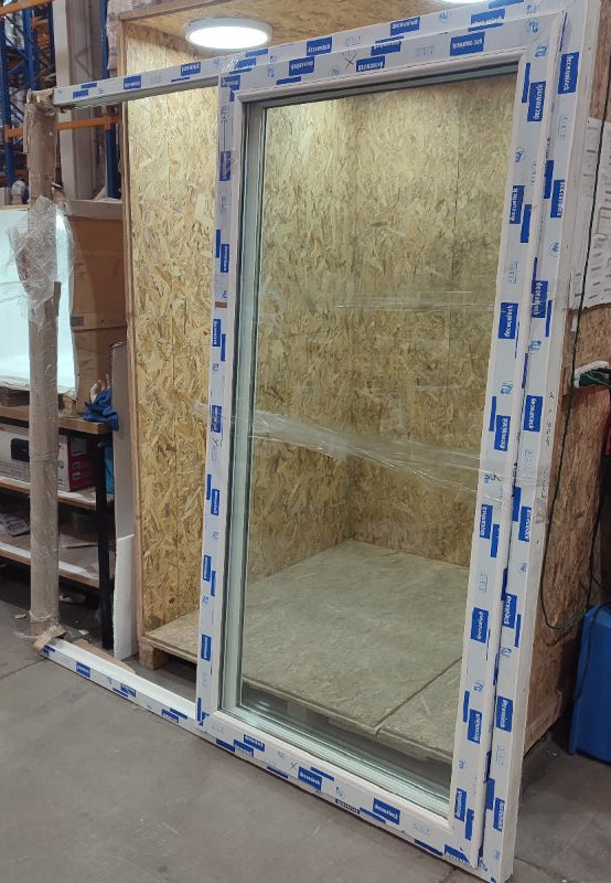 Ventana Europeas Termopanel Deceuninck (4mm+5mm) Blanca 195x205cm