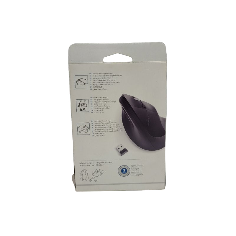 Mouse Vertical Inalámbrico Kensington Pro Fit