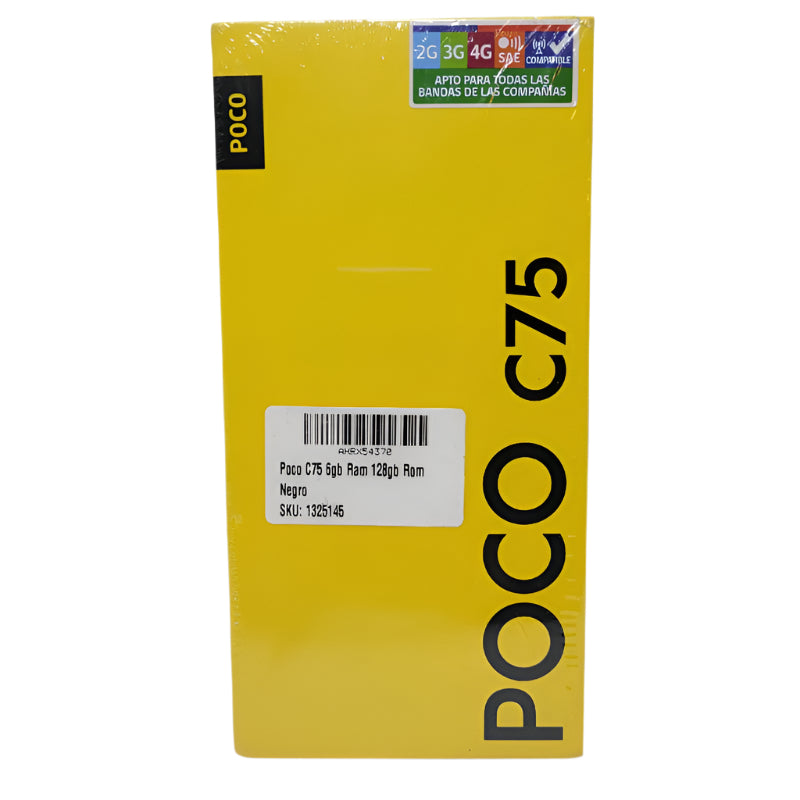 Celular Xiaomi Poco C75 Black Ram: 6gb / Rom: 128gb