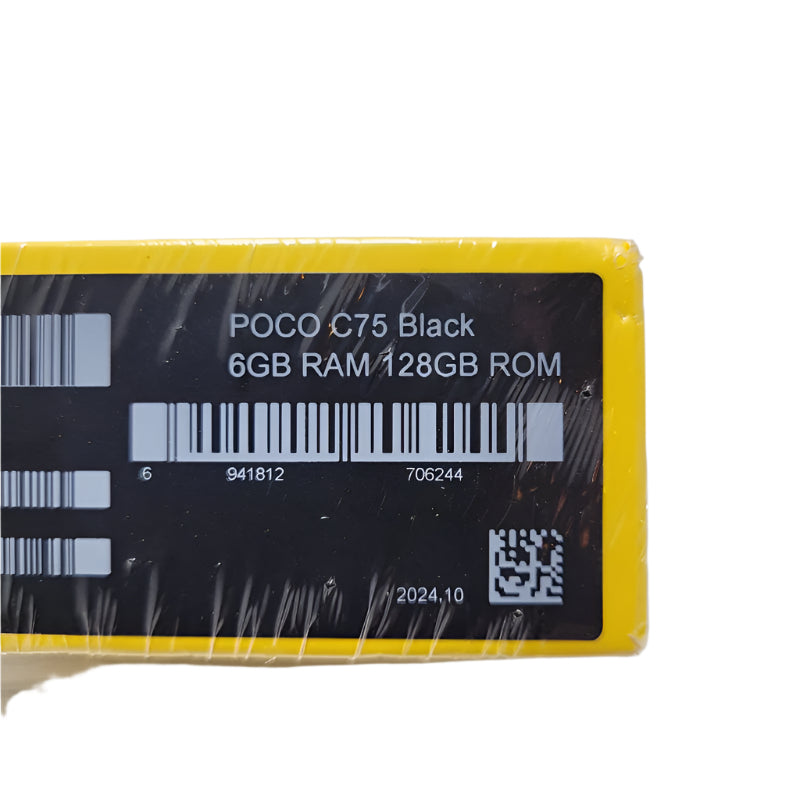 Celular Xiaomi Poco C75 Black Ram: 6gb / Rom: 128gb