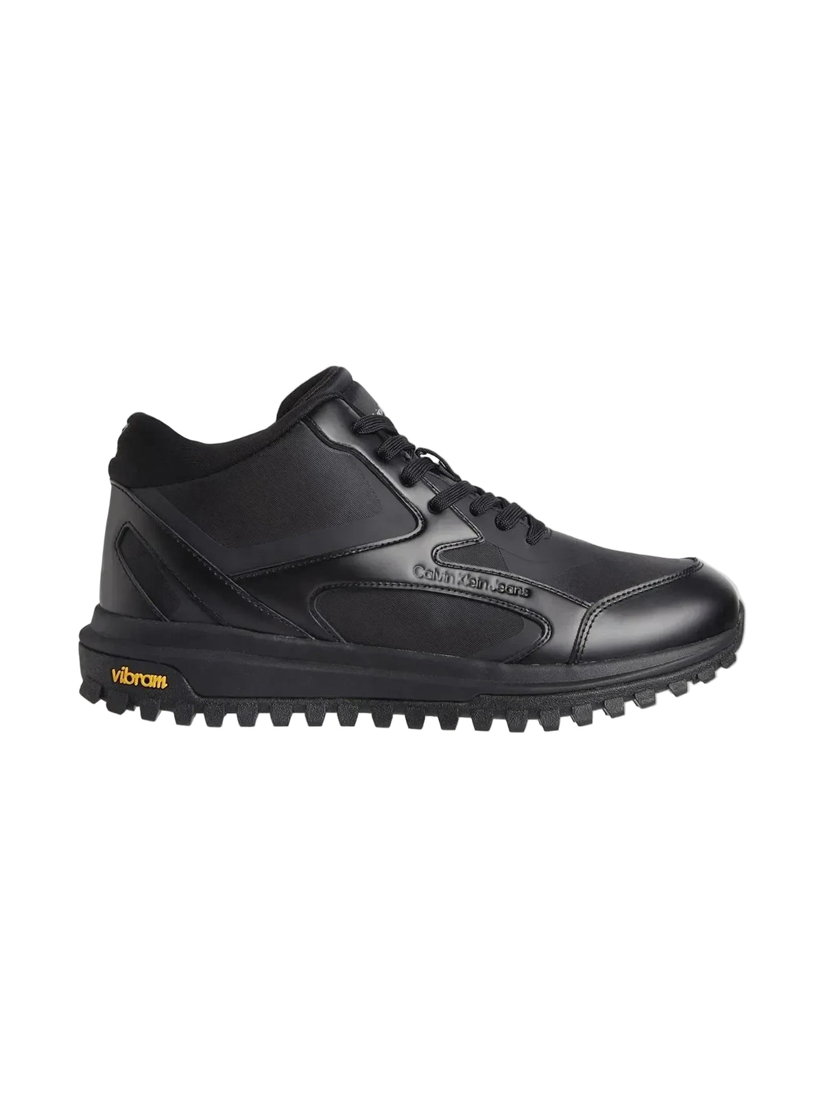 Zapatillas Runner Calvin Klein Vibram Tooth Hi Multilay Negro