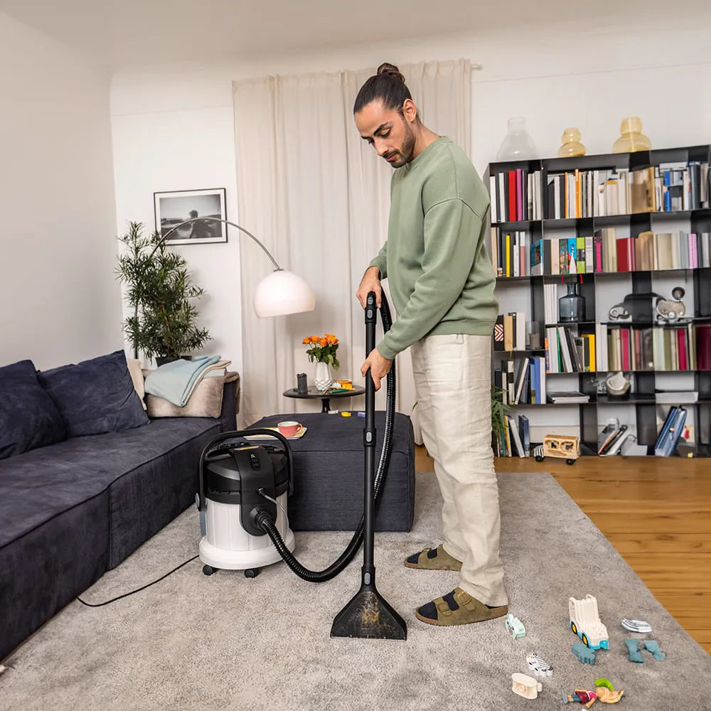 Aspiradora Y Lavadora Karcher 1000w Se4 Blanca