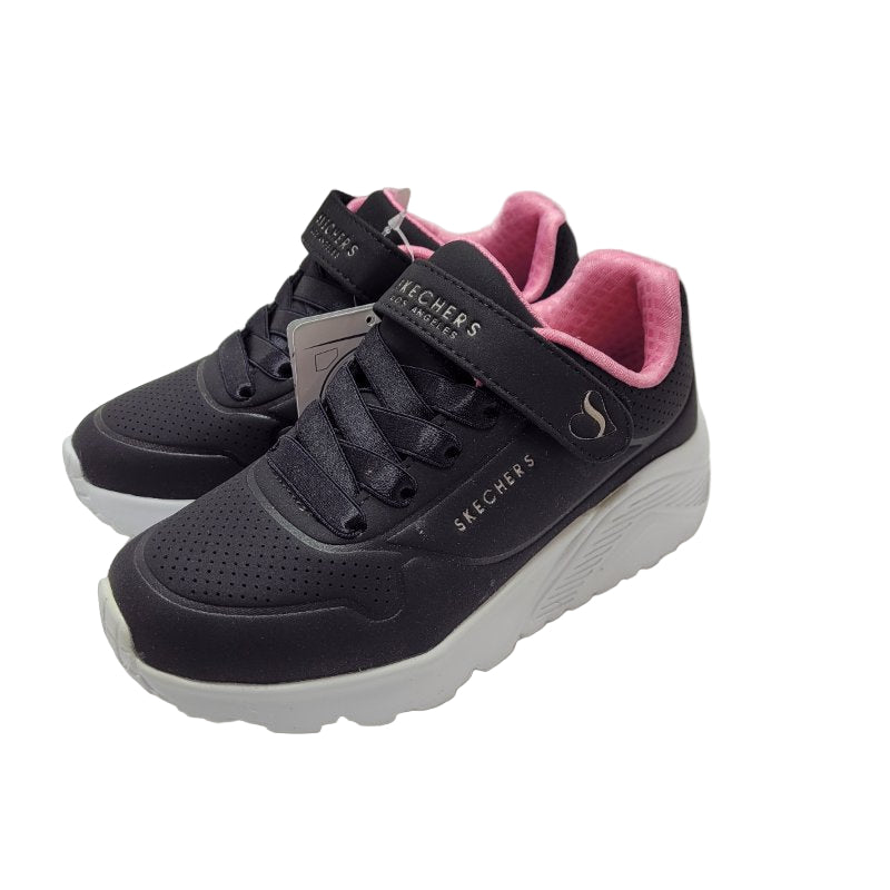 Zapatillas De Nina Skechers Uno Lite Bkrg 27