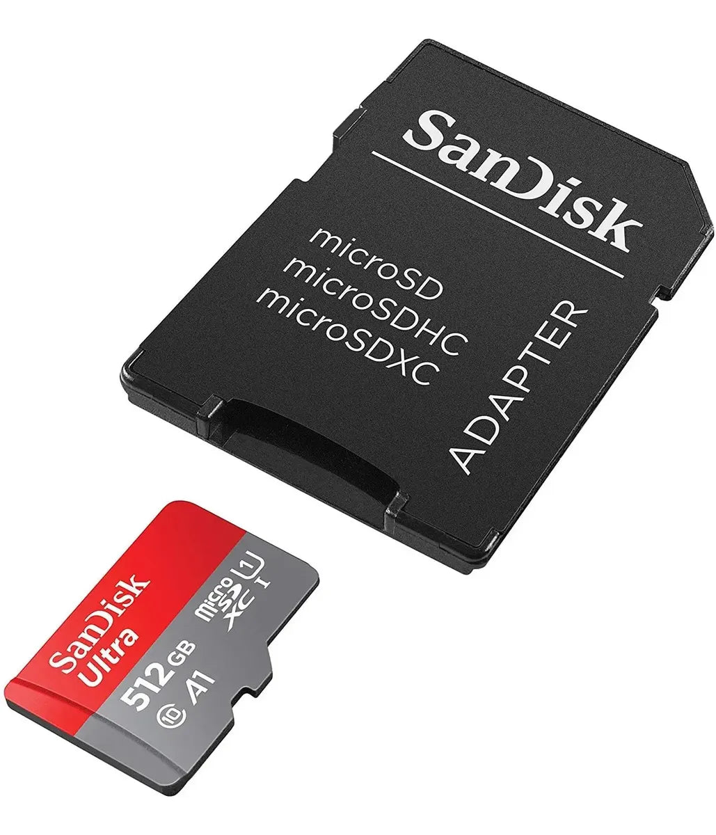 Tarjeta de Memoria SanDisk UHS-I con Adaptador 512 GB