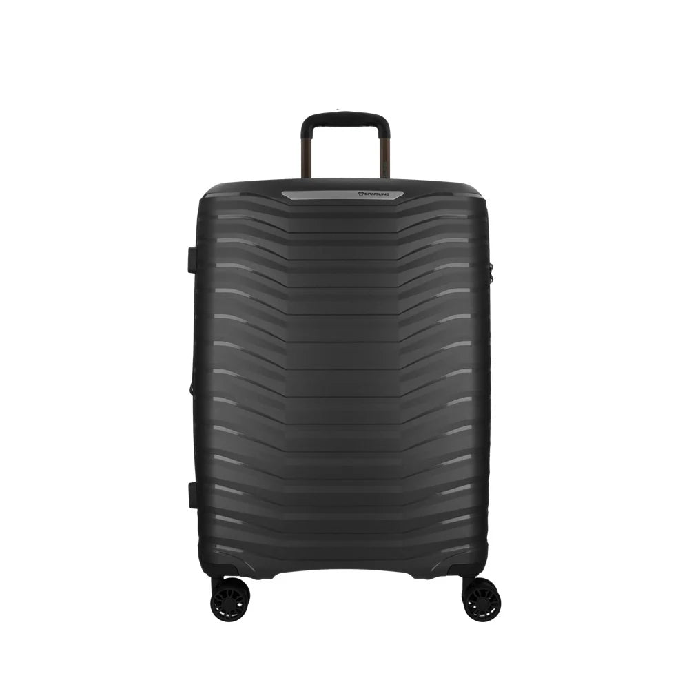 Maleta Saxoline Titanium Alu Black M/ 66 Litros