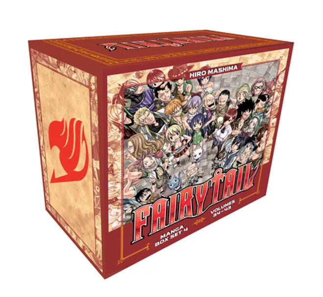 Box Set Manga Fairy Tail 4 de Hiro Mashima, (34-43)