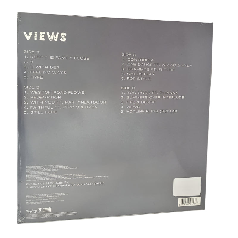 Vinilo Republic Records Drake Views